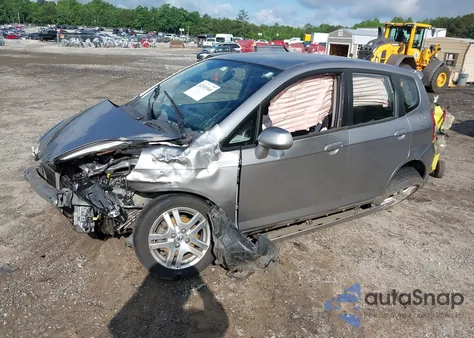 2008 Honda Fit Sport из США, поврежденный, VIN JHMGD386X8S023944